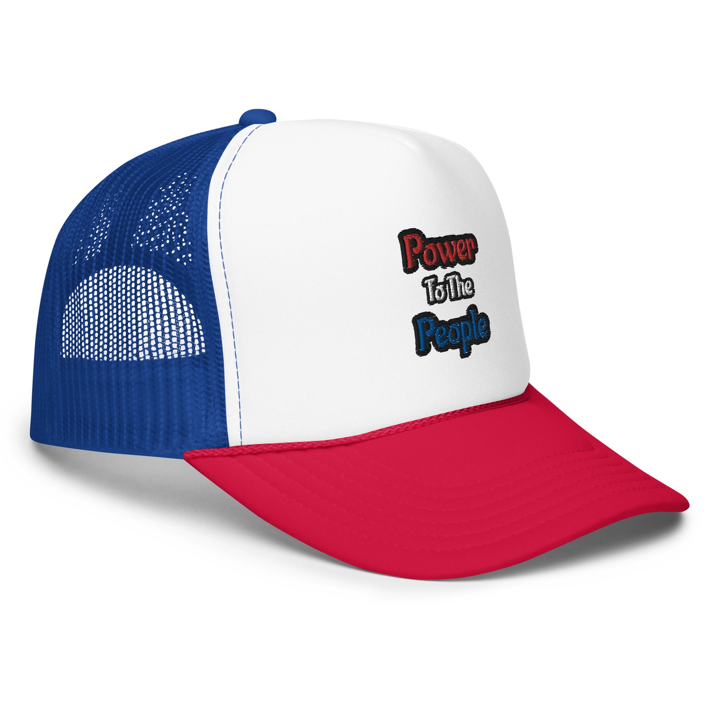 Power To The People Foam Trucker Hat