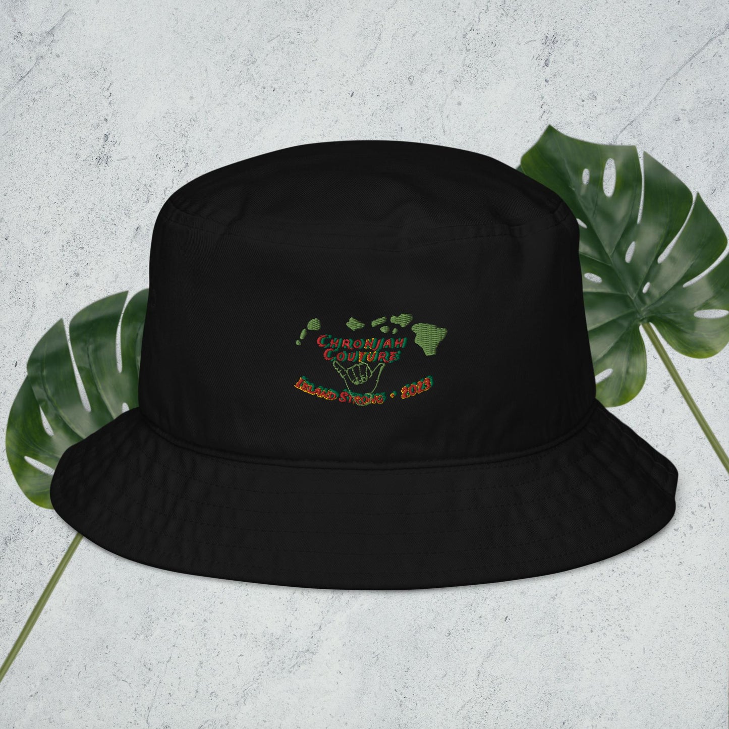 Chronjah Couture Organic bucket hat